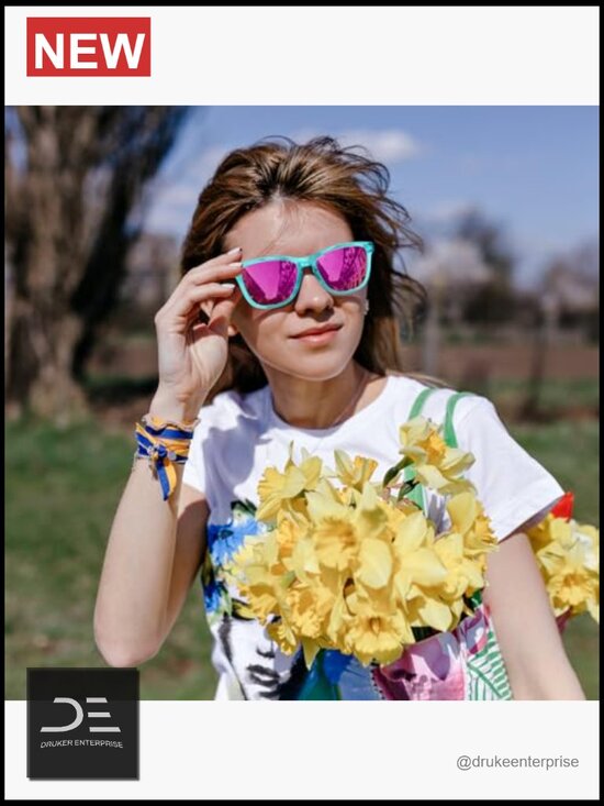 Polarized Sunglasses - UV Protection Retro Square Frame main image 5